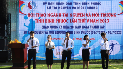 Hội thao ngành Tài nguyên và Môi trường tỉnh Bình Phước  lần thứ V năm 2023