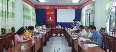 HỘI NGHỊ GIAO BAN THÁNG 8 NĂM 2023 CỦA SỞ TÀI NGUYÊN VÀ MÔI TRƯỜNG TỈNH BÌNH PHƯỚC