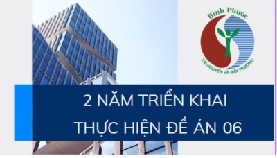 KẾT QUẢ 02 NĂM TRIỂN KHAI THỰC HIỆN ĐỀ ÁN 06/CP CỦA SỞ TÀI NGUYÊN VÀ MÔI TRƯỜNG