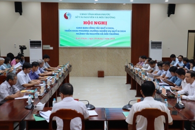 Sở Tài nguyên và Môi trường giao ban công tác quý 1 năm 2024
