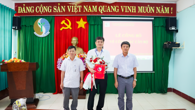 CÔNG BỐ QUYẾT ĐỊNH BỔ NHIỆM LẠI  ÔNG LÊ VĂN TOÀN GIỮ CHỨC VỤ ĐỘI TRƯỞNG ĐỘI ĐO ĐẠC BẢN ĐỒ