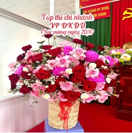Chi nhánh Văn phòng Đăng ký đất đai thị xã Chơn Thành tổ chức họp mặt kỷ niệm 94 năm ngày thành lập Hội liên hiệp phụ nữ Việt Nam