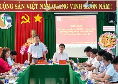 HỘI NGHỊ GIAO BAN CÔNG TÁC QUÝ III/2024 VÀ TRIỂN KHAI PHƯƠNG HƯỚNG NHIỆM VỤ QUÝ IV/2024 CỦA VĂN PHÒNG ĐĂNG KÝ ĐẤT ĐAI