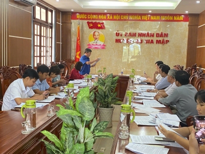 CHI BỘ PHÒNG TN&MT HUYỆN BÙ GIA MẬP THỰC HIỆN KIỂM ĐIỂM, ĐÁNH GIÁ XẾP LOẠI NĂM 2024
