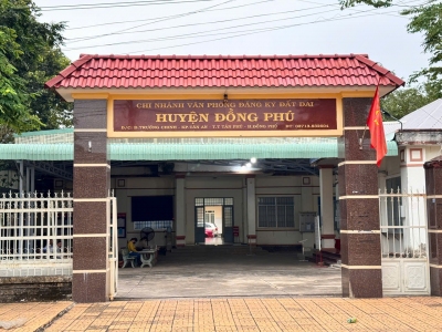Chi nhánh Văn phòng Đăng ký đất đai huyện Đồng Phú tổ chức hội nghị đánh giá xếp loại tập thể, viên chức, người lao động năm 2024